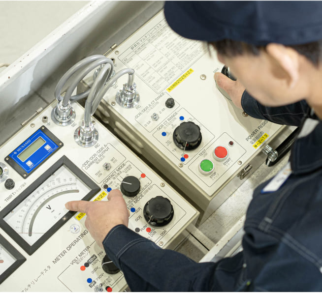02 どこよりも細やかな検査で技術を確かな信頼に