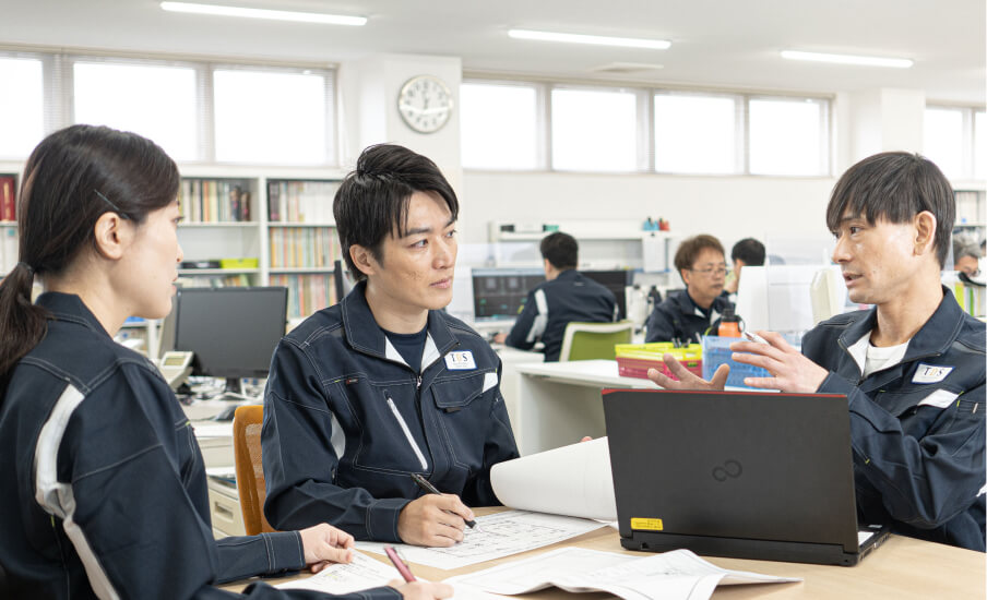 01 若手が育ち、技術をつなぐ